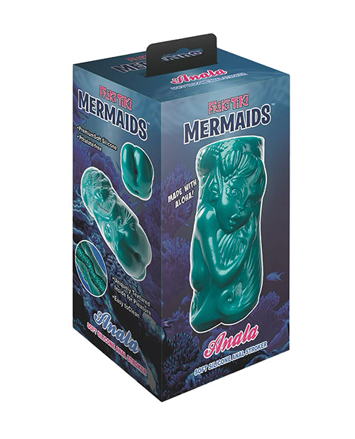 Friki Tiki Anala Mermaid Anal Stroker, Premium Silicone & Phthalate-Free