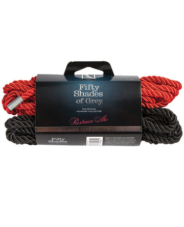 Lovehoney 52421 Fifty Shades of Grey Restrain Me Bondage Rope, Twin Pack, 5m