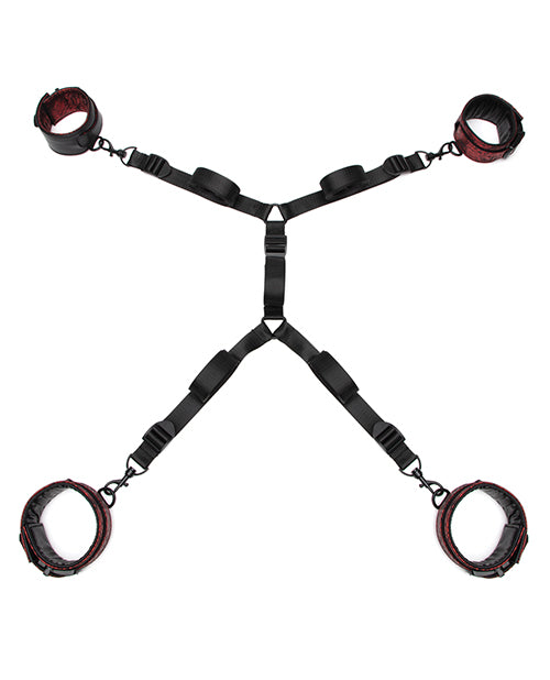 Lovehoney LTD 83671 Fifty Shades of Grey Restraint Set, Red/Black, Extendable