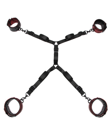 Lovehoney LTD 83671 Fifty Shades of Grey Restraint Set, Red/Black, Extendable