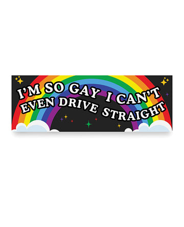 Sleazy Greetings CARMAGNET-3 I'm So Gay Car Magnet, Novelty