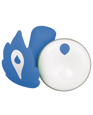GigaLuv WM13-03-BL Deep Secret Remote, 10 Mode Vibrating Silicone