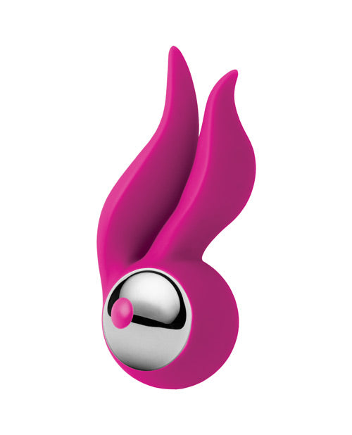 gigaluv ZJ098 Ears 2 You 10 Mode Vibrator, Pink Silicone