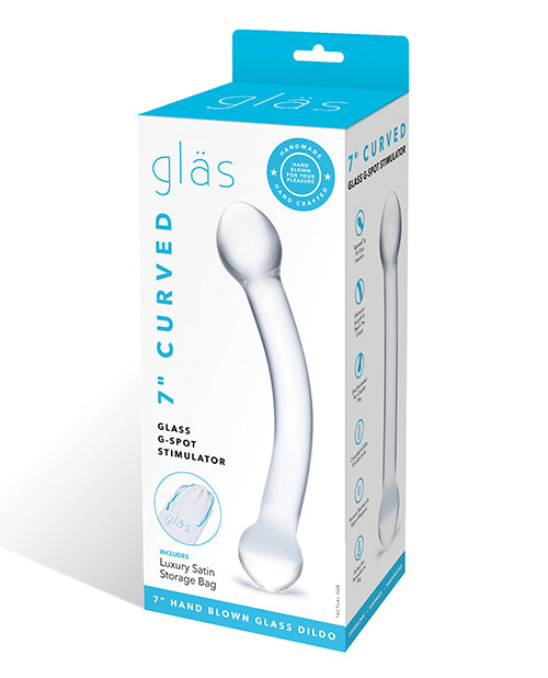 Electric GLAS-138 Glas 7 G Spot Stimulator, 7-inch, Glass, Curved
