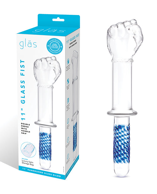 Electric Eel Inc. Glas 11" Fist Double Ended Glass Dildo
