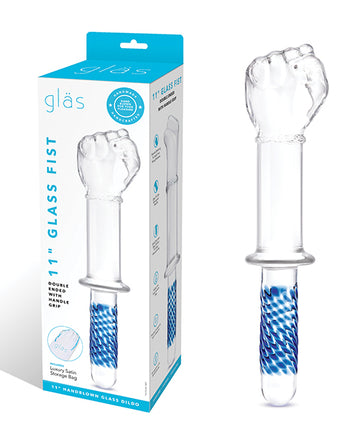 Electric Eel Inc. Glas 11" Fist Double Ended Glass Dildo