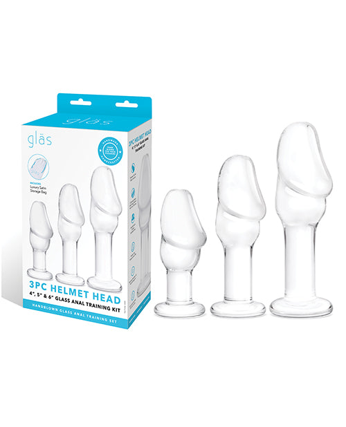 Electric EEL Inc. Glas Helmet Head Training Kit, Set of 3