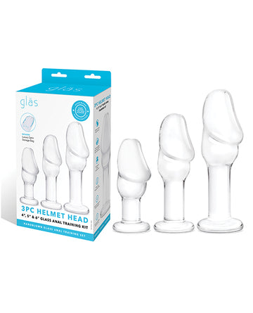 Electric EEL Inc. Glas Helmet Head Training Kit, Set of 3