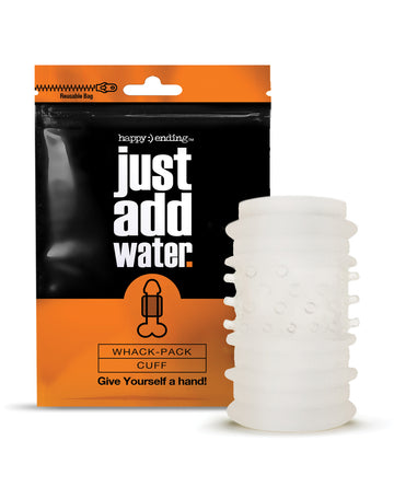 Global Novelties 3010007 Whack Pack Cuff, TPE, Ribbed, Self-Lubricating