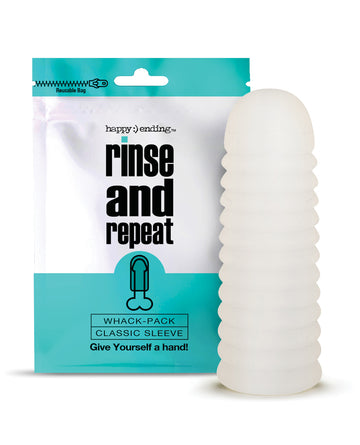 Global Novelties 3010013 Rinse & Repeat Whack Sleeve, TPE, Ribbed