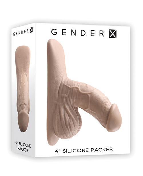 Evolved GX-PK-0969-2 Gender X 4" Silicone Packer, Ivory