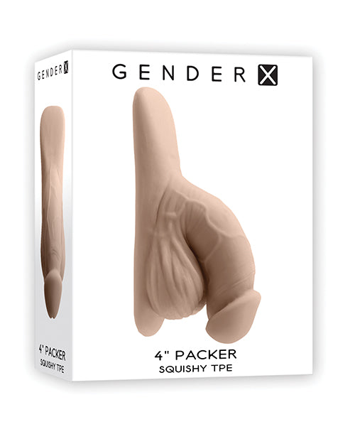 Evolved GX-PK-2536-2 Gender X 4" Packer - Ivory, TPE