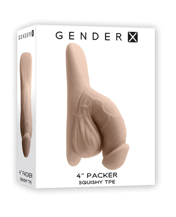 Evolved GX-PK-2536-2 Gender X 4" Packer - Ivory, TPE