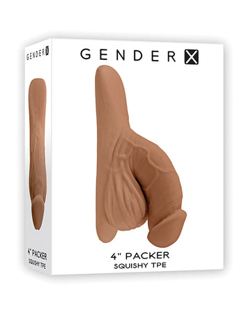 Evolved GX-PK-2543-2 Gender X 4" Packer, Tan TPE