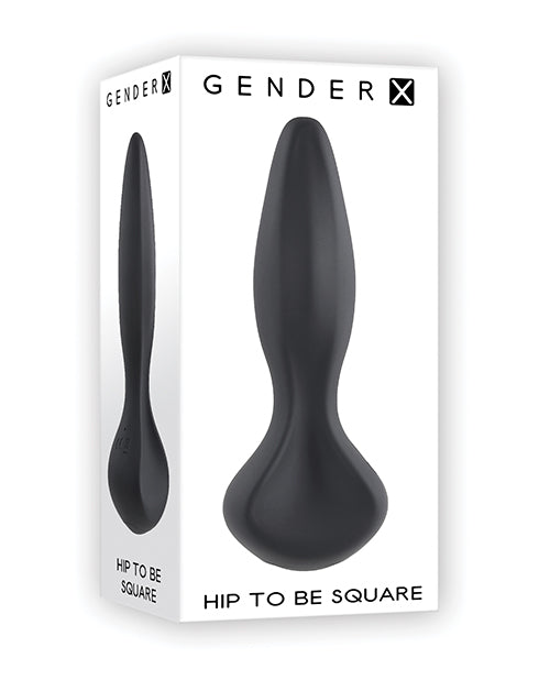 Evolved GX-RS-2871-2 Hip To Be Square Silicone Toy, Black, 10 Speeds