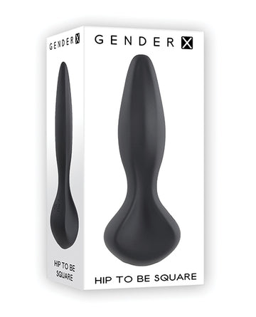 Evolved GX-RS-2871-2 Hip To Be Square Silicone Toy, Black, 10 Speeds