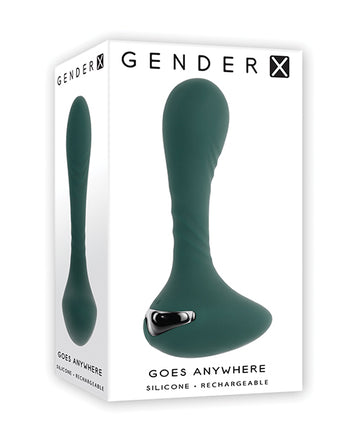 Evolved Novelties Goes Anywhere Vibrating Plug - Teal