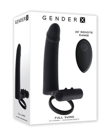 Evolved GX-RS-6343-2 Gender X Full Swing Toy, ABS/Silicone, Remote