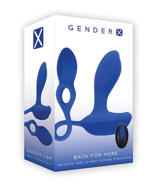 Evolved GX-RS-6558-2 Wearable Vibrator, Blue Silicone