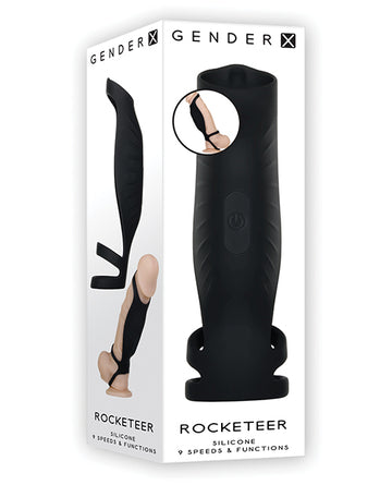 Evolved GX-RS-8959-2 Gender X Rocketeer Vibrating Cock Sheath