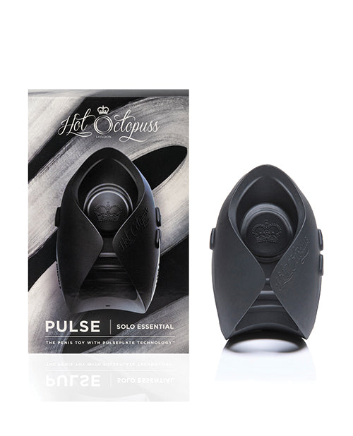 Hot Octopuss HO16 Pulse Solo Essential - Black Silicone Vibrator
