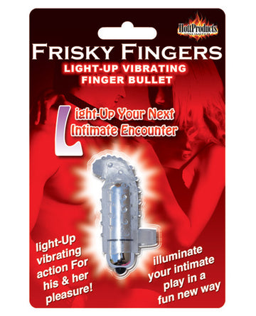 Hott Products HP-2706 Frisky Finger Bullet, Silicone, Magenta