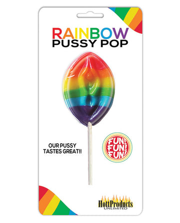 Hott Products HP-3215 Pussy Pops, Rainbow Fruit Flavors