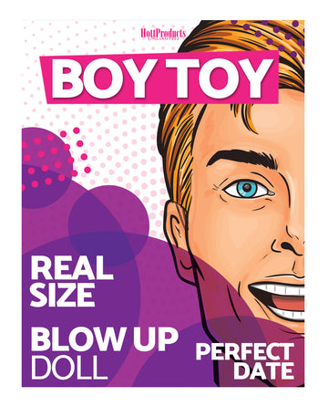 Hott Products HP-3297 Boy Toy Sex Doll, Ivory PVC, 2 Pleasure Holes