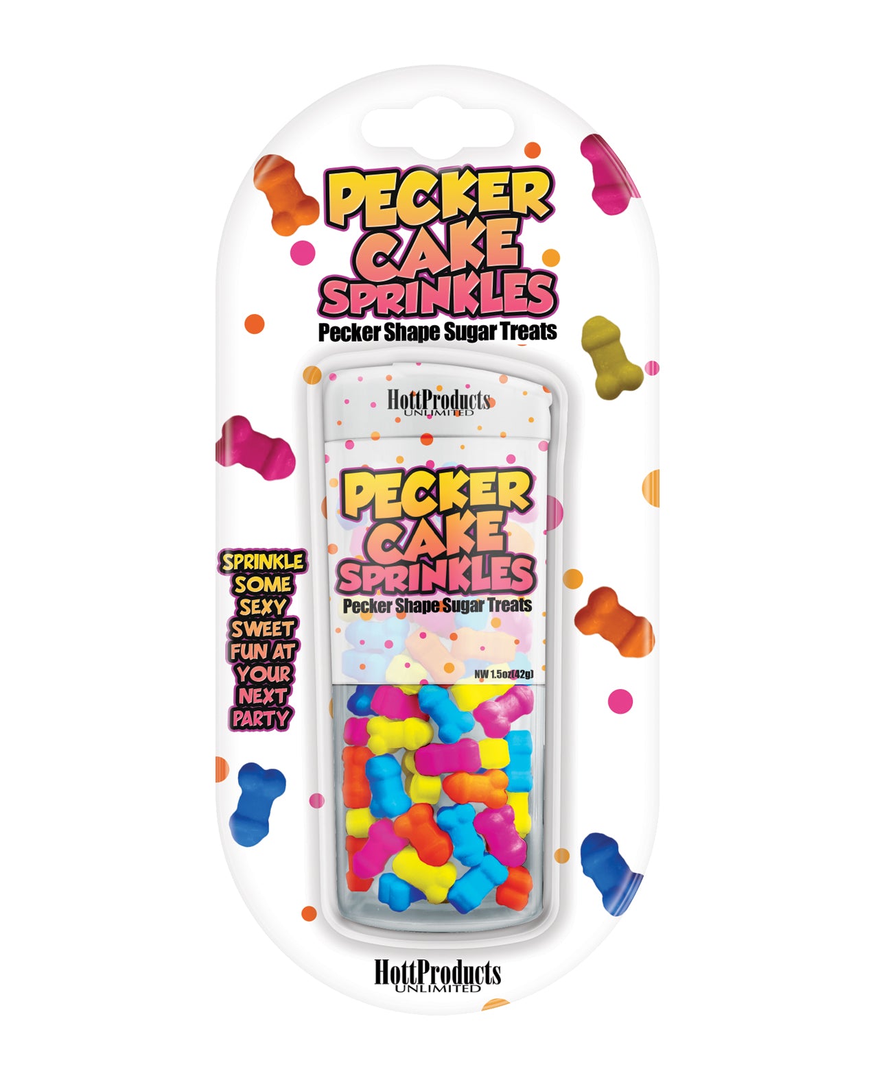 Hott Products HP-3324 Pecker Shaped Party Sprinkles