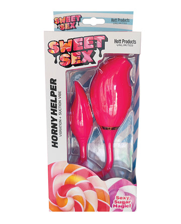 Hott Products Sweet Sex Horny Helper Vibe, Magenta