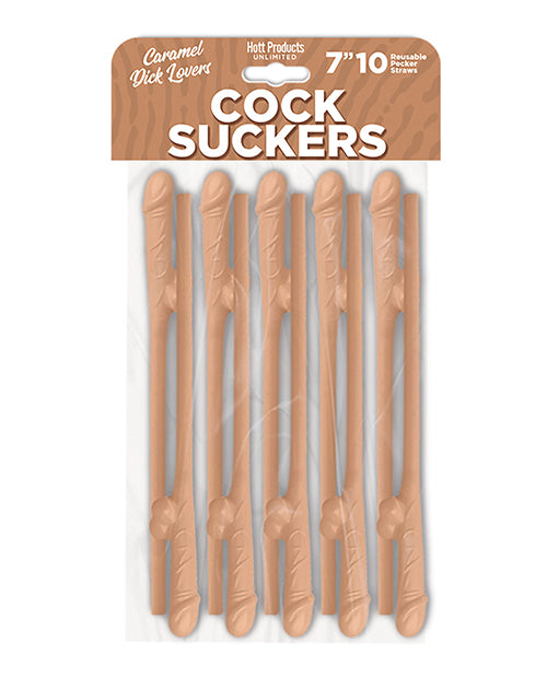 Hott Products HP-3449 Cock Suckers Pecker Straws, Pack of 10