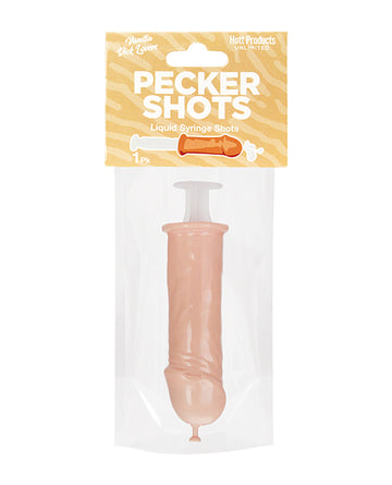Hott Products HP-3464 Pecker Shot Syringe, Ivory Plastic Novelty