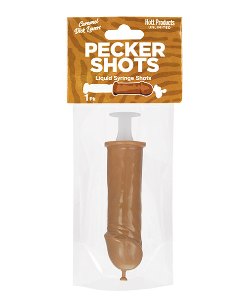 Hott Products HP-3465 Pecker Shot Syringe, Brown Plastic