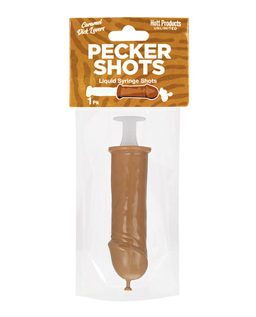 Hott Products HP-3465 Pecker Shot Syringe, Brown Plastic