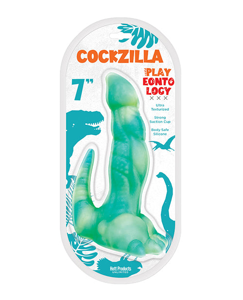 Hott products HP-3488 Playeontology Series 7" Dildo, Multi-Color