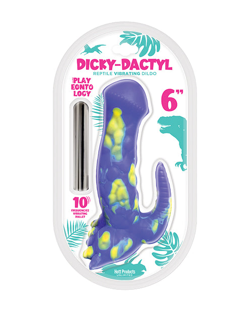Hott Products Playeontology Dicky-Dactyl Vibrator, 10 Frequencies