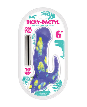 Hott Products Playeontology Dicky-Dactyl Vibrator, 10 Frequencies