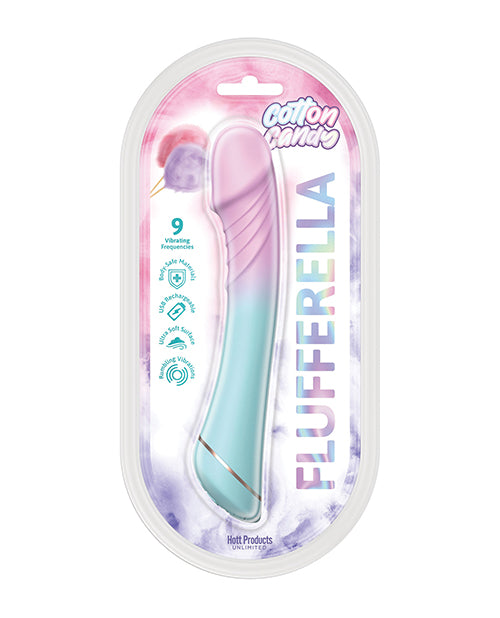 Hott products HP-3499 Flufferella Vibe, Cotton Candy, Multi-Color