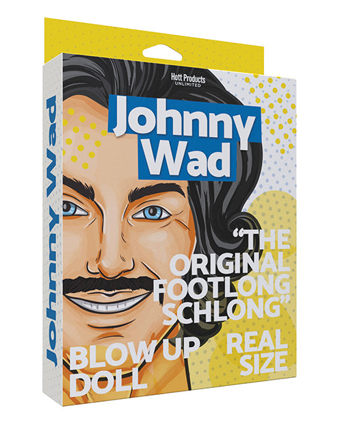 Hott Products HP-3506 Johnny Wad Blow Up Doll, Large Penis, 52" Height