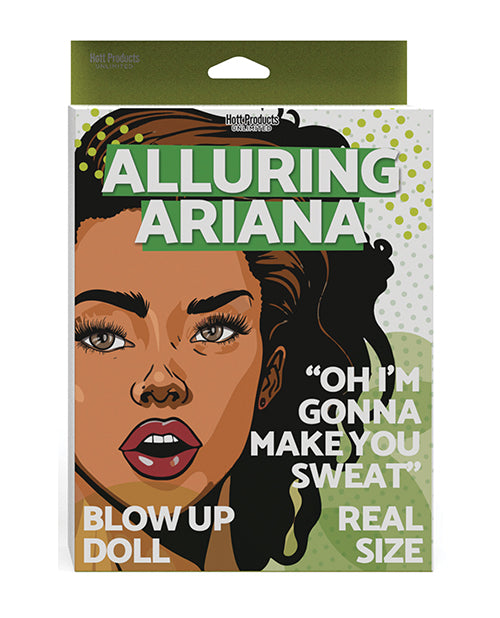 Hott Products HP-3534 Alluring Ariana Blow Up Doll, 56" Height, Ivory PVC