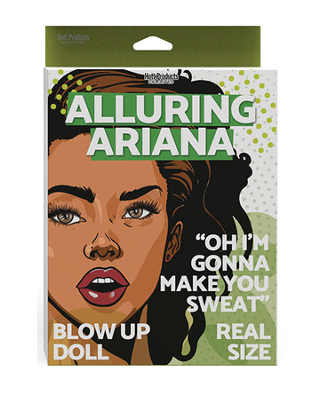 Hott Products HP-3534 Alluring Ariana Blow Up Doll, 56" Height, Ivory PVC
