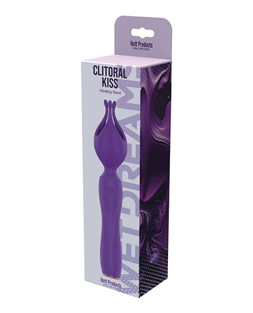 Hott products HP-3545 Clitoral Kiss Vibe, Purple, Multiple Patterns