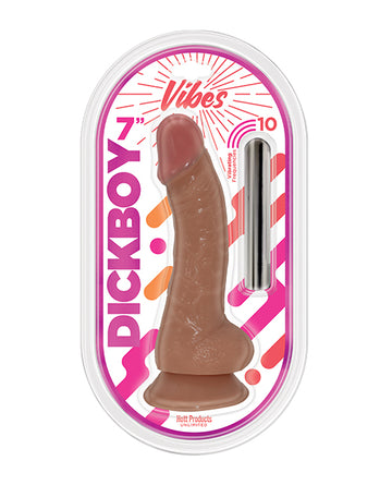 Hott Products Dick Boy Caramel Lovers 7-Inch Rechargeable Vibe Bullet
