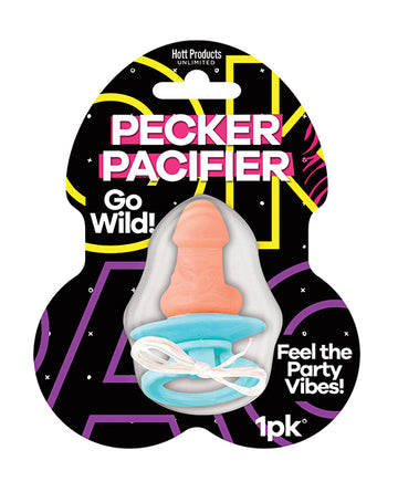Hott Products Pecker Pacifier with Elastic Wristband