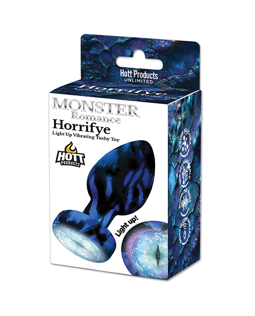 Hott Products Monster Romance Horrifye Light-Up Vibrating Butt Plug with Remote, MPN 3800