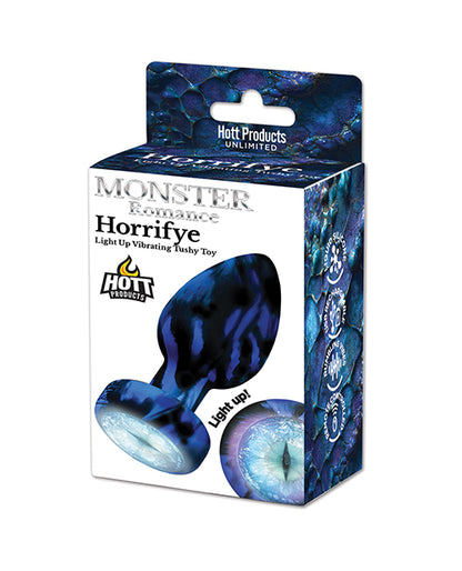 Hott Products Monster Romance Horrifye Light-Up Vibrating Butt Plug with Remote, MPN 3800