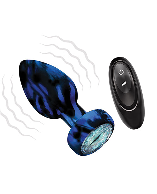 Hott Products Monster Romance Horrifye Light-Up Vibrating Butt Plug with Remote, MPN 3800