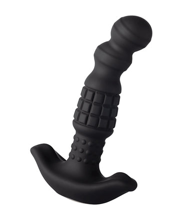 Honey Play Box Pineapple Man Rolling Bead Vibrating Prostate Massager, Black