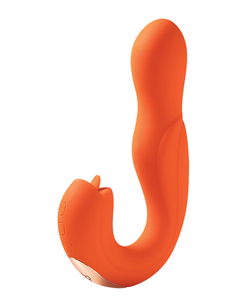 Honey Play Box VS-22-884ORG Joi Pro G-Spot Vibrator & Stimulator, Orange
