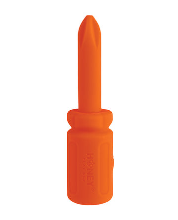 Honey Play Box Sensation Spike Screwdriver Vibrator, Orange